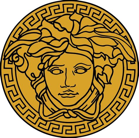 versace medusa 4x5 sticker decal vinyl gold|Versace Medusa Stickers for Sale .